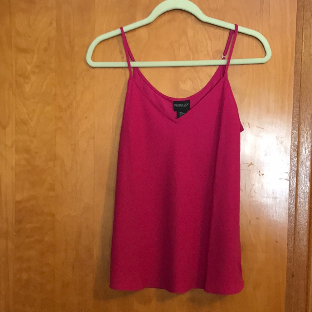 Rachel Zoe pink camisole with adjustable straps